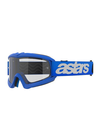 Alpinestars crossbril Vision YOUTH BLAZE BLUE Clear