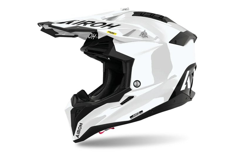 Airoh Helmet Aviator 3 EVO FIM white gloss