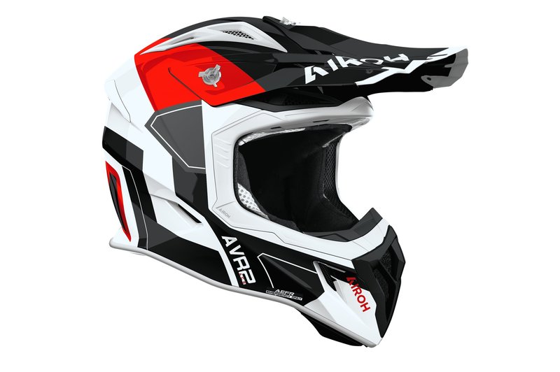 Airoh Helm Aviator Ace 2 Shield Red gloss