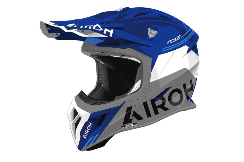 Airoh Helm Aviator Ace 2 Fury Blue gloss