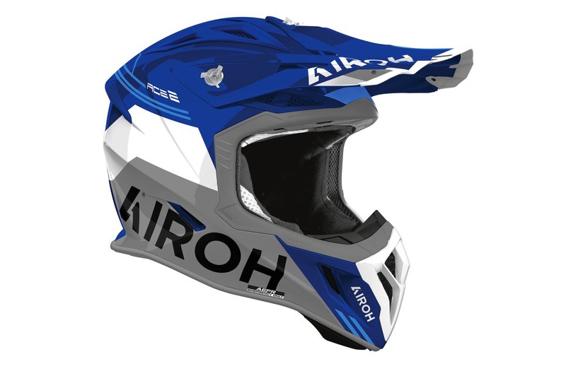 Airoh Helm Aviator Ace 2 Fury Blue gloss