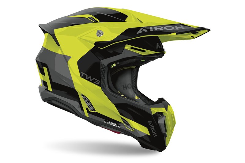 Airoh Helm Twist 3 Fancy Yellow gloss