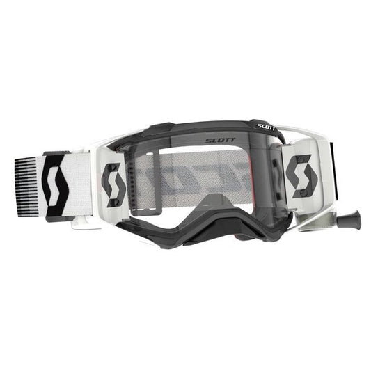 Scott Prospect Motocross-Brille WFS Premium Roll Off Schwarz / Weiß
