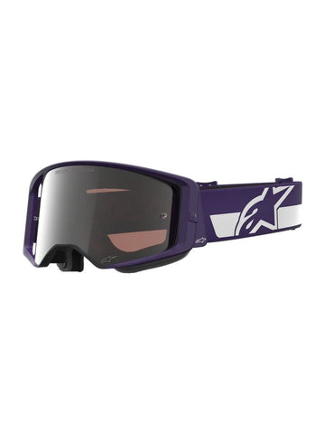 Alpinestars crossbril Supertech LTD HUNTA96 XXV PURPLE WHITE MIRROR SILVER