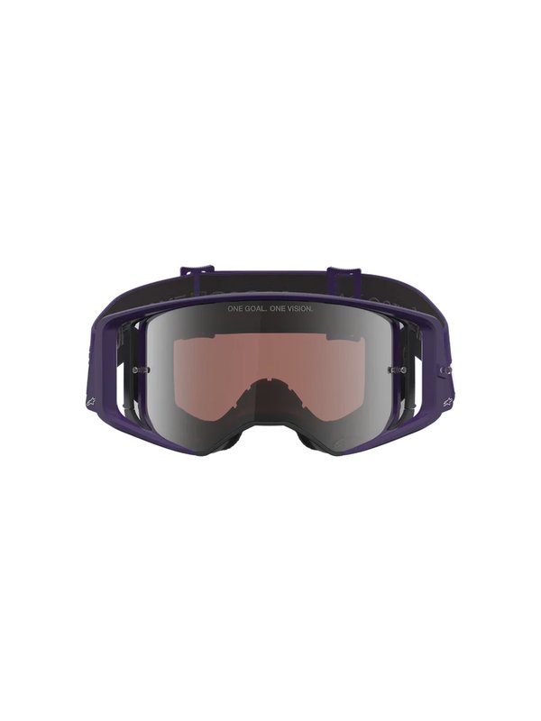 Alpinestars crossbril Supertech LTD HUNTA96 XXV PURPLE WHITE MIRROR SILVER