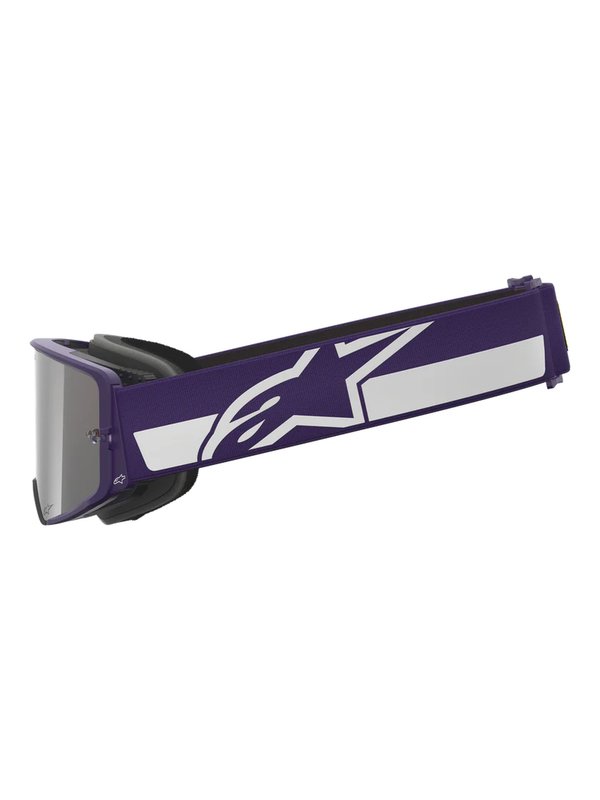 Alpinestars crossbril Supertech LTD HUNTA96 XXV PURPLE WHITE MIRROR SILVER