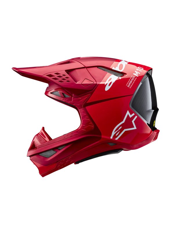 Alpinestars MX cross helmet Supertech M10 (SM10) Fluorescent Red (2024 collection)