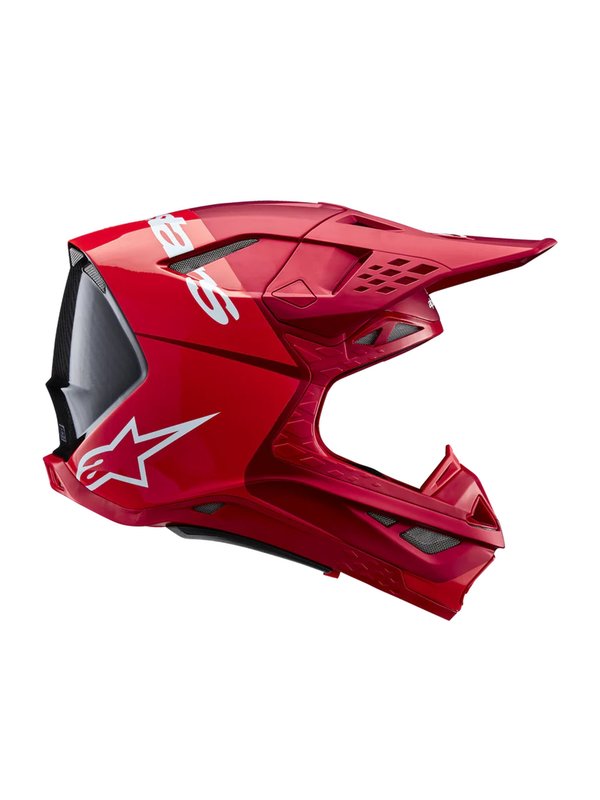 Alpinestars MX cross helmet Supertech M10 (SM10) Fluorescent Red (2024 collection)