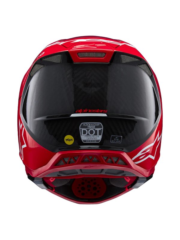 Alpinestars MX cross helmet Supertech M10 (SM10) Fluorescent Red (2024 collection)