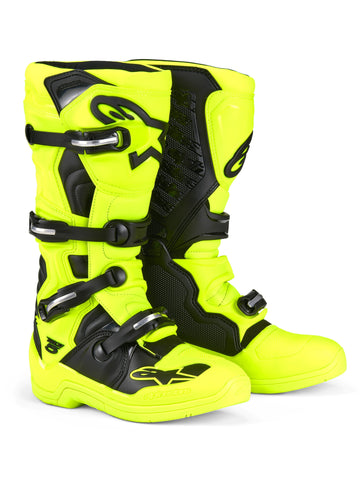 Alpinestars mx laarzen tech 5 fluor geel / zwart