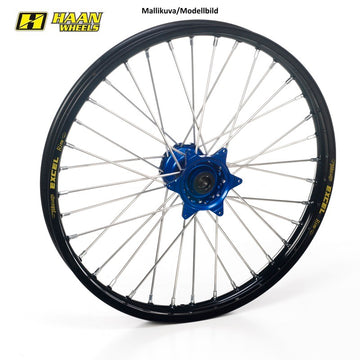 Haan wheels YZF 250/450 '14-25 voorwiel 21-1,60 BLUE HUB/BLACK RIM