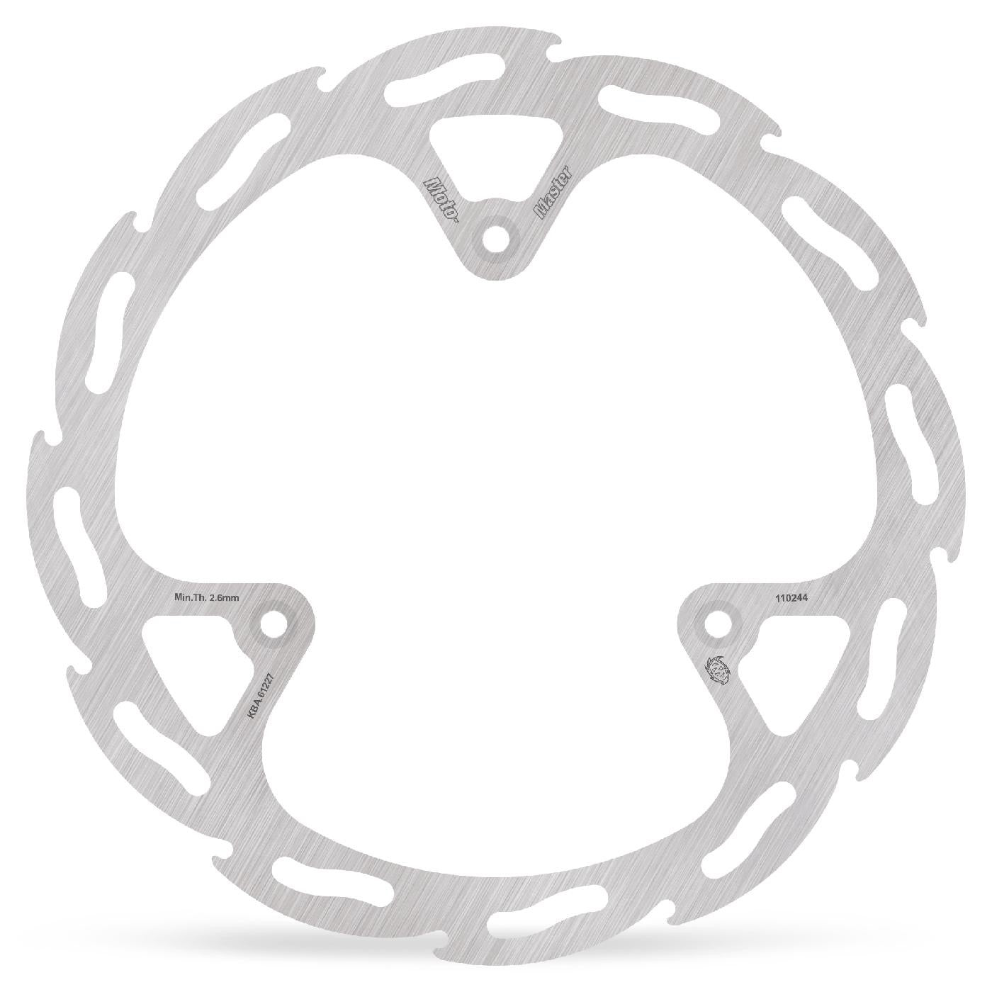 MotoMaster Flame brake disc - Front - 220mm - Suzuki RM 85 &amp; Yamaha YZ 80 &amp; 85