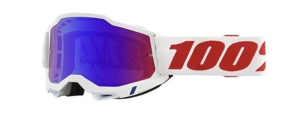 100% Accuri 2 Pure – Red/Blue Mirror Lens