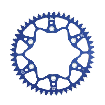 MotoMaster 7075 Aluminium achtertandwiel blauw (428) - KTM / Husqvarna / GasGas