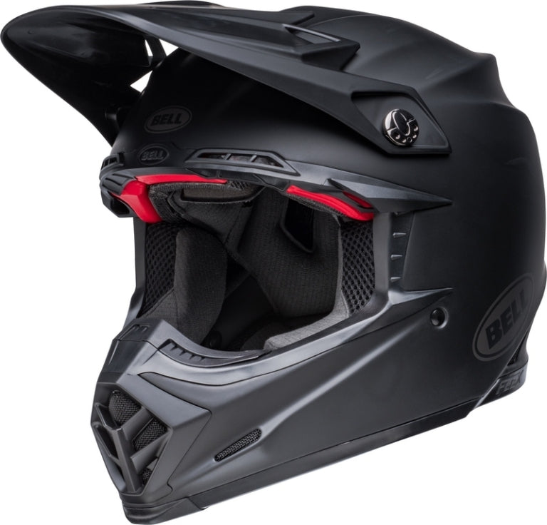 BELL Moto-9s Flex Solid Helm Mat Zwart (2023 Collectie)