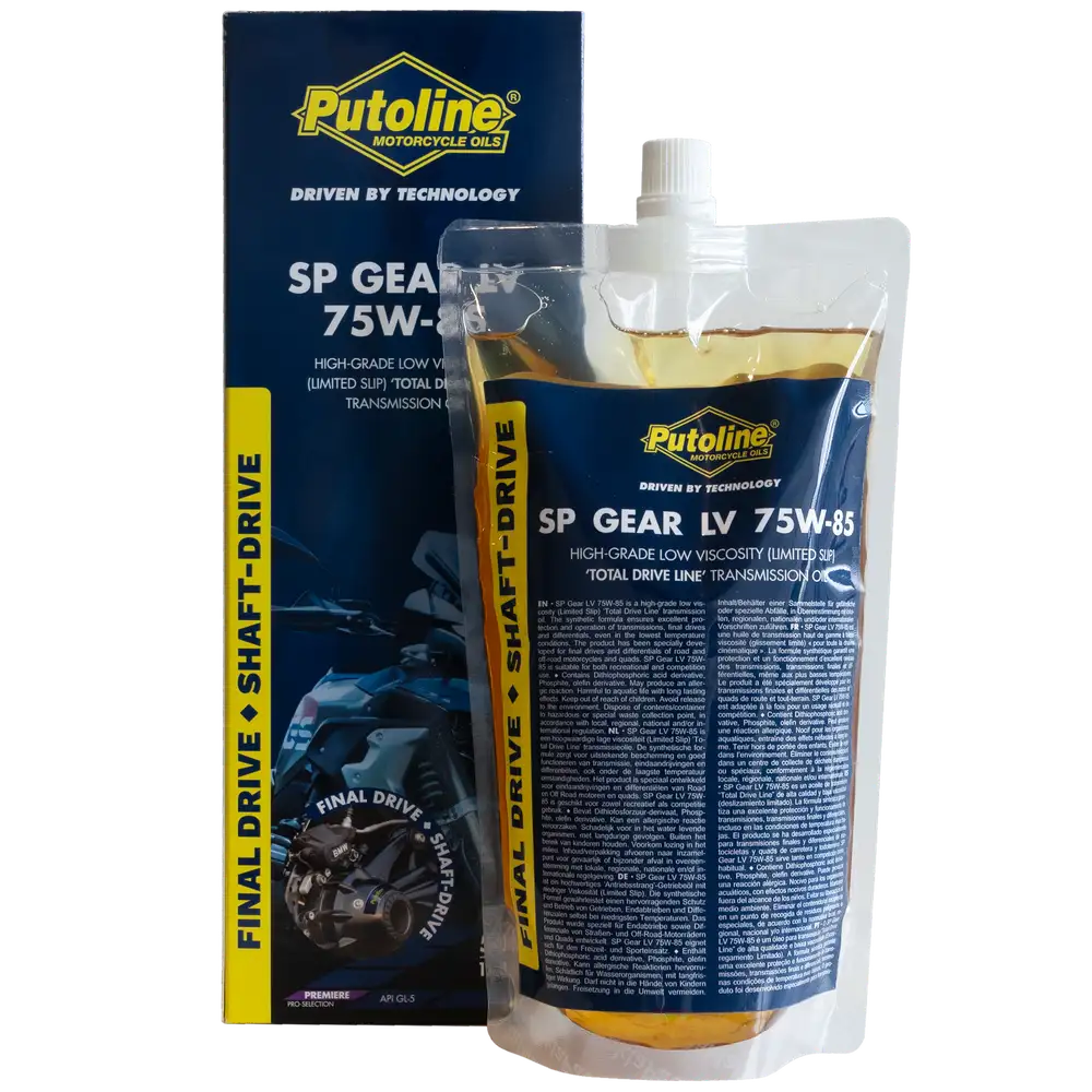 Putoline SP Gear LV 75W-85 Final Shaft Drive 500ML Pouch