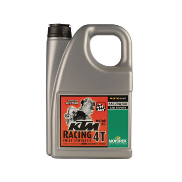 Motorex KTM Racing 4T 20W/60 - 4 Liter