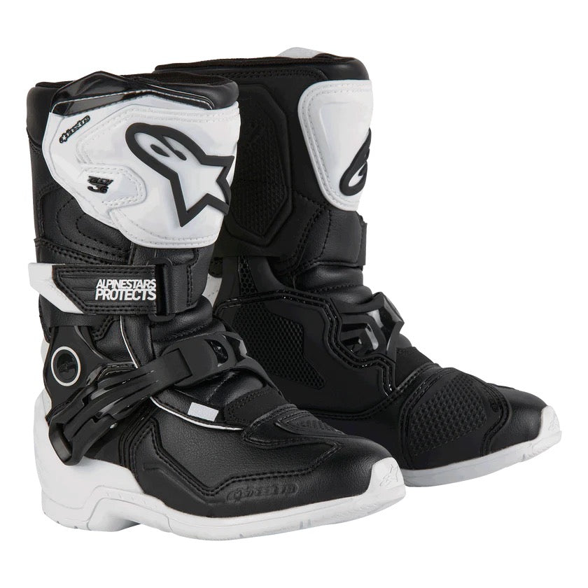 Alpinestar mx laarzen Tech 3s kids wit / zwart