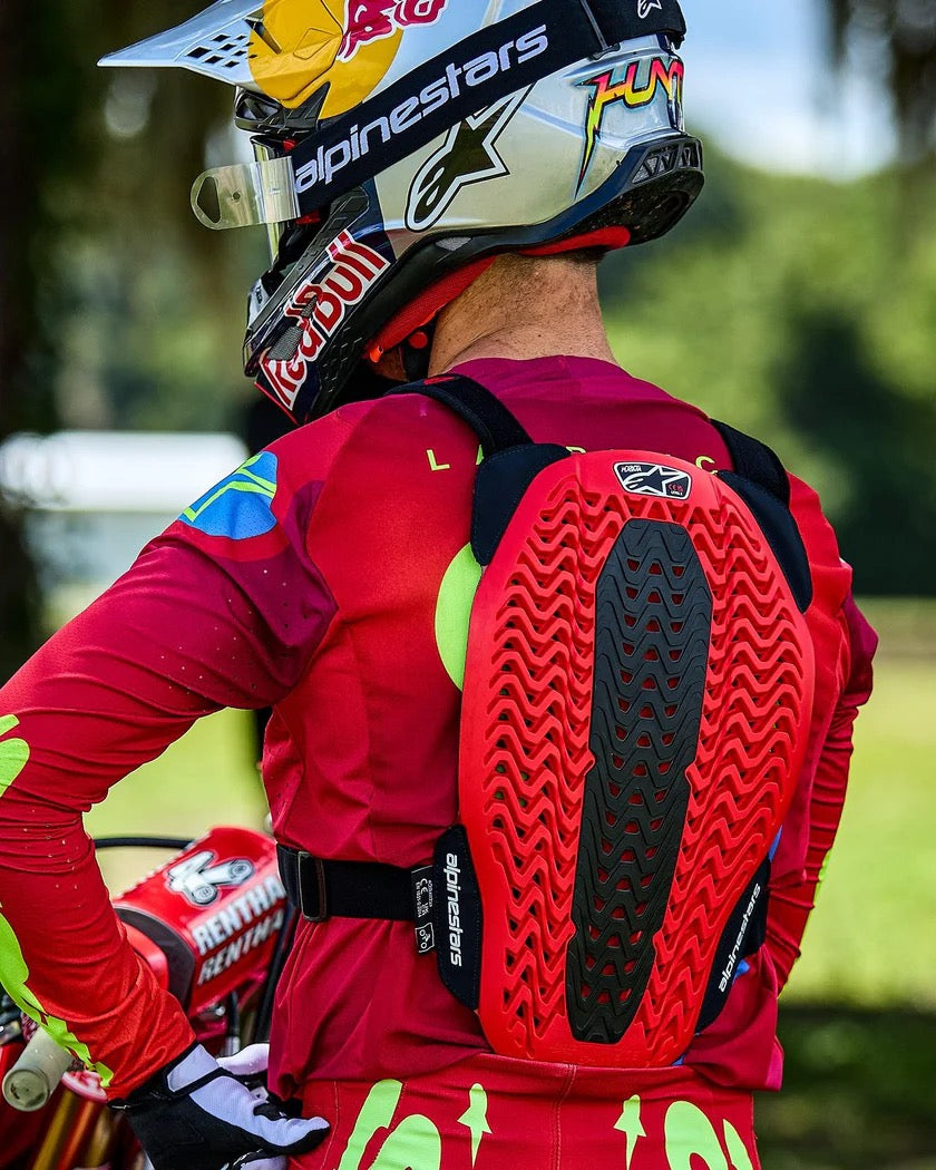 Alpinestars A-5 Plasma Chest Protector zwart / rood