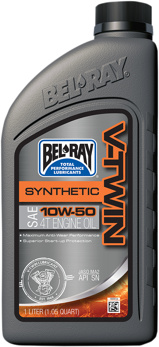 Bel-Ray V-Twin Synthetic 10W-50 1 Liter