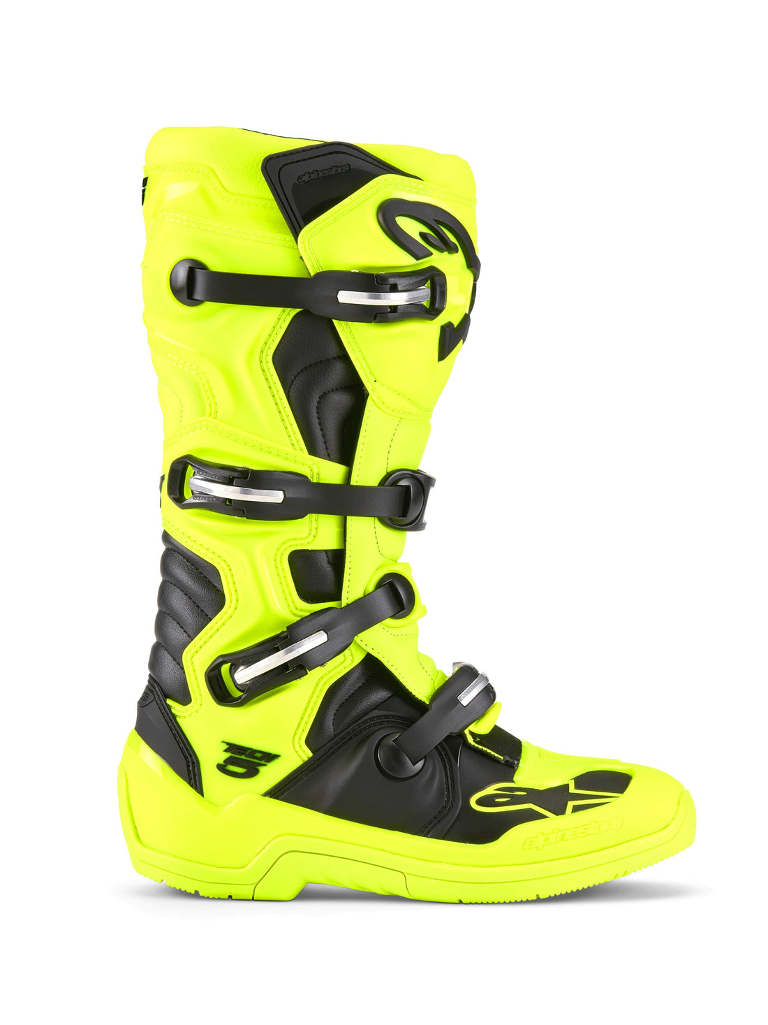 Alpinestars mx laarzen tech 5 fluor geel / zwart