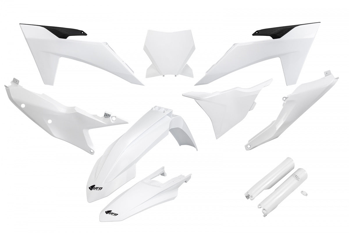 UFO plastic kit White (Full kit) KTM SX 125/150/250/300 23-24 &amp; SX-F 250/350/450 23-24