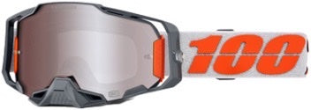 100% Armega Crossbril Silver – Silver mirror lens (2024 collection)