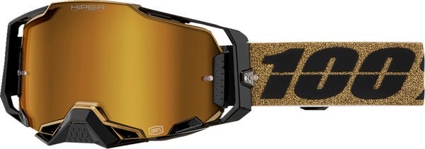 100% Armega Motocross Goggles Glory – Hiper Red mirror lens (2024 collection)