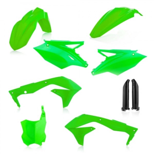 Acerbis full plastic kit Fluor Groen Kawasaki KX 450F 2018