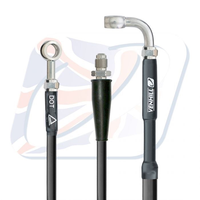 Venhill koppeling leiding Zwart KTM SX 85 2021- & Husqvarna TC 85 2021- & GasGas MC 85 2021-