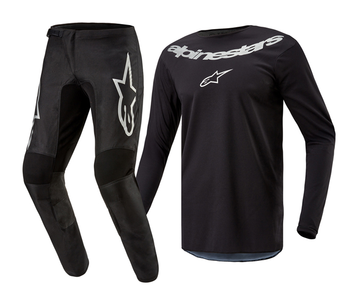 Alpinestars Fluid Graphite cross pak - Black / Silver