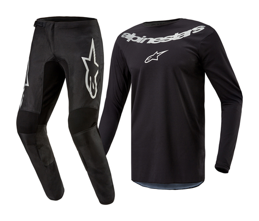 Alpinestars Fluid Graphite cross pak - Black / Silver