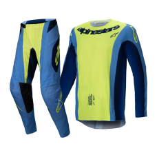 Alpinestars Techstar Melt cross pak - Yellow Fluo / Blue