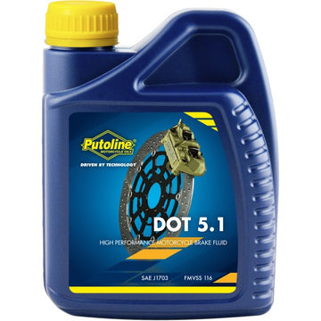 Putoline Dot 5.1 Bremsflüssigkeit 500 ml