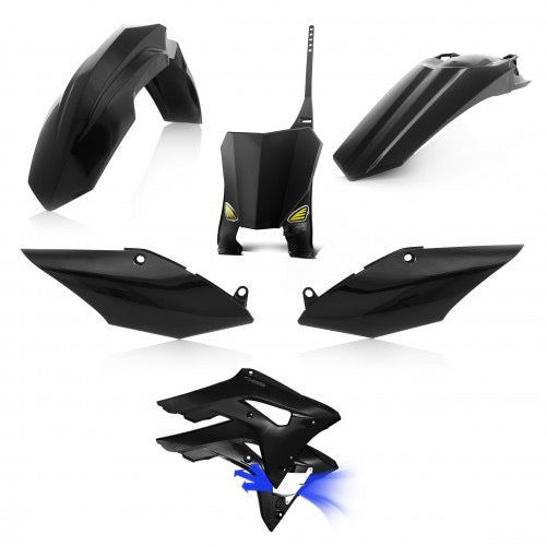 Cycra-Kunststoffbausatz Weiß (mit Powerflow-Kühlerabdeckungen) Honda CRF 250R 18-21 &amp; CRF 450R 17-20