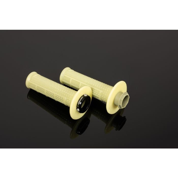 Renthal MX R-Works Lock-On Grips Kevlar Tapered Half Waffle