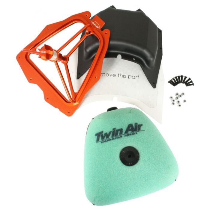Twin air airbox kit BIG Yamaha YZ250F 14-18 450F 14-17 WR250F 15-
