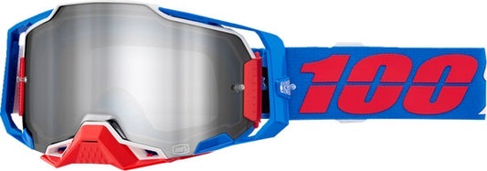100% Armega Crossbril Ironclad – Silver mirror lens (2024 collection)