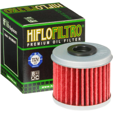 Hiflofiltro oil filter HF116 Honda &amp; Husqvarna
