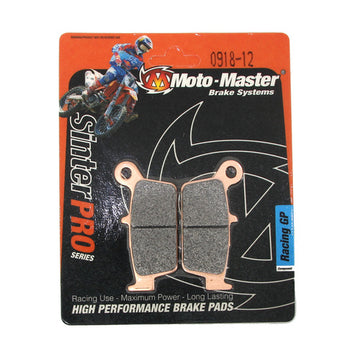 MotoMaster Brake Pads - Rear - Sinter Pro Racing GP KTM / Husqvarna / Gas Gas