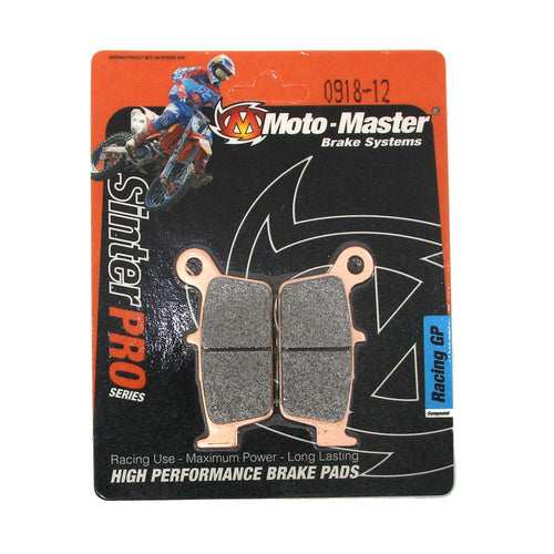 MotoMaster Brake Pads - Rear - Sinter Pro Racing GP KTM / Husqvarna / Gas Gas