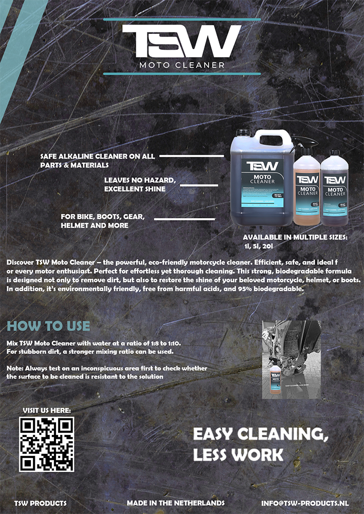 TSW Moto Cleaner – Ready to mix