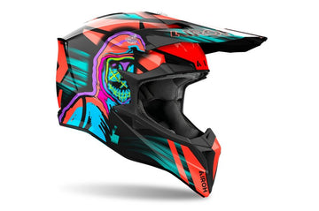 Airoh helm Wraaap Cyber orange