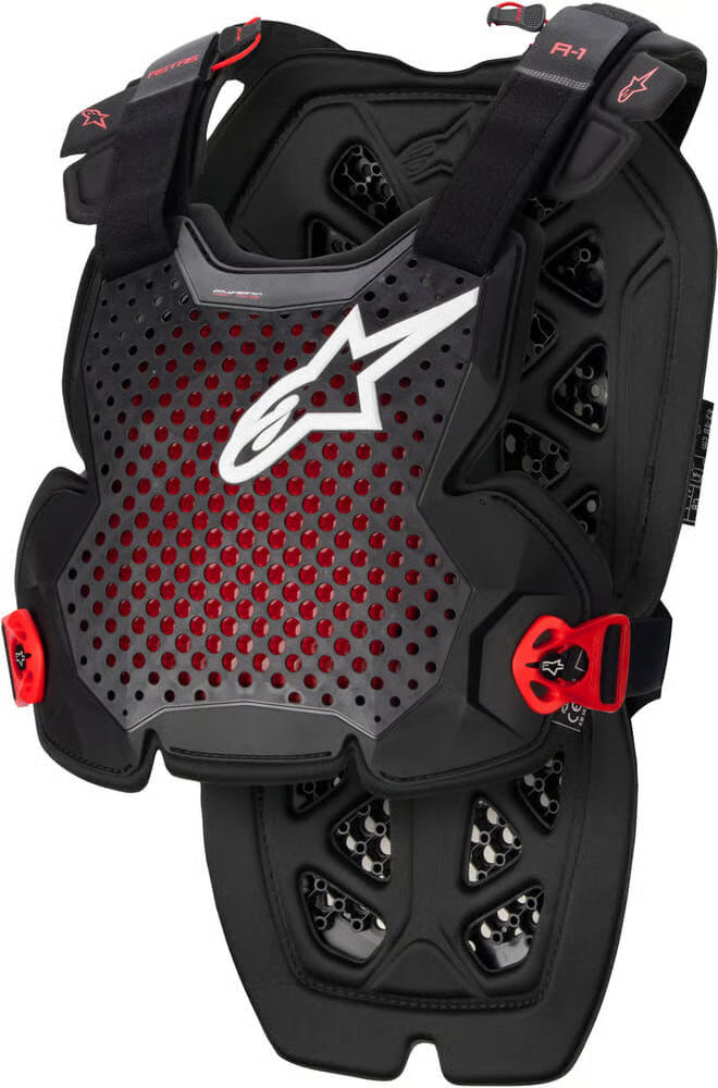 Alpinestars A-1 PRO Chest Protector antraciet / zwart / rood