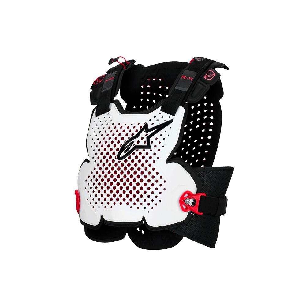 Alpinestars A-4 Plasma Chest Protector zwart / rood / zwart