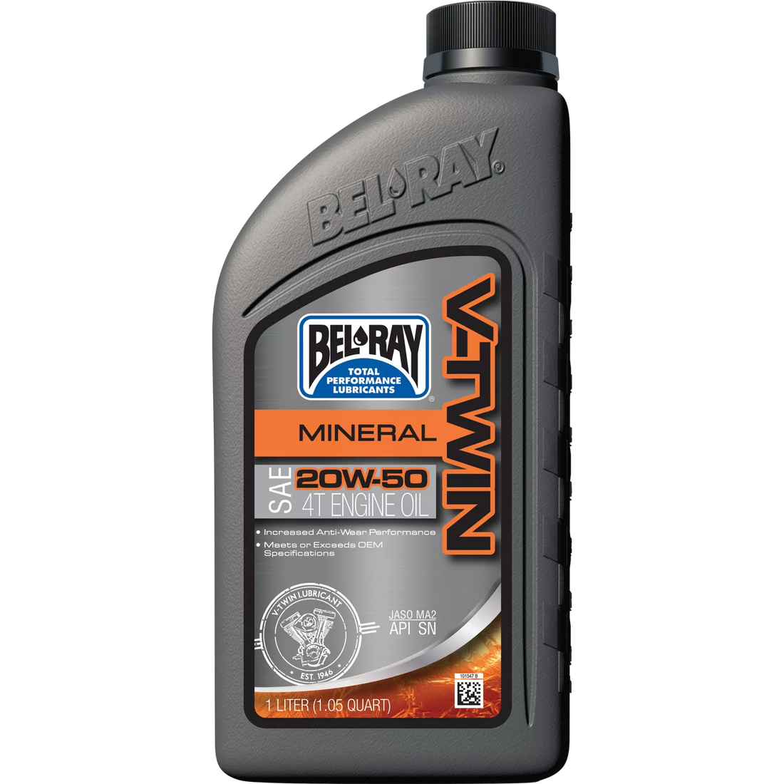 Bel-Ray V-Twin Mineral 20W-50 1 Liter