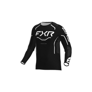 FXR Podium Relay MX Jersey 26 Black/White
