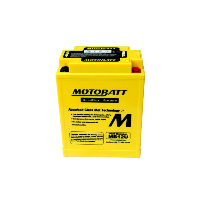 Motobatt battery MB12U