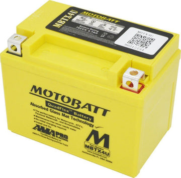 Motobatt battery MBTX4U
