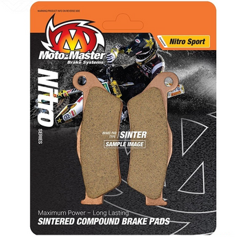 MotoMaster Brake Pads - Front - Nitro Sport Yamaha / Beta / Gas Gas / Honda / Kawasaki / KTM / Suzuki